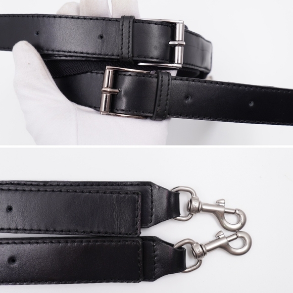 BZ48 💚Gucci GG Supreme Coated canvas web briefcase  - Picture 12 of 16